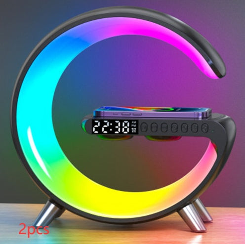G‑Shaped LED Lamp & Bluetooth Speaker