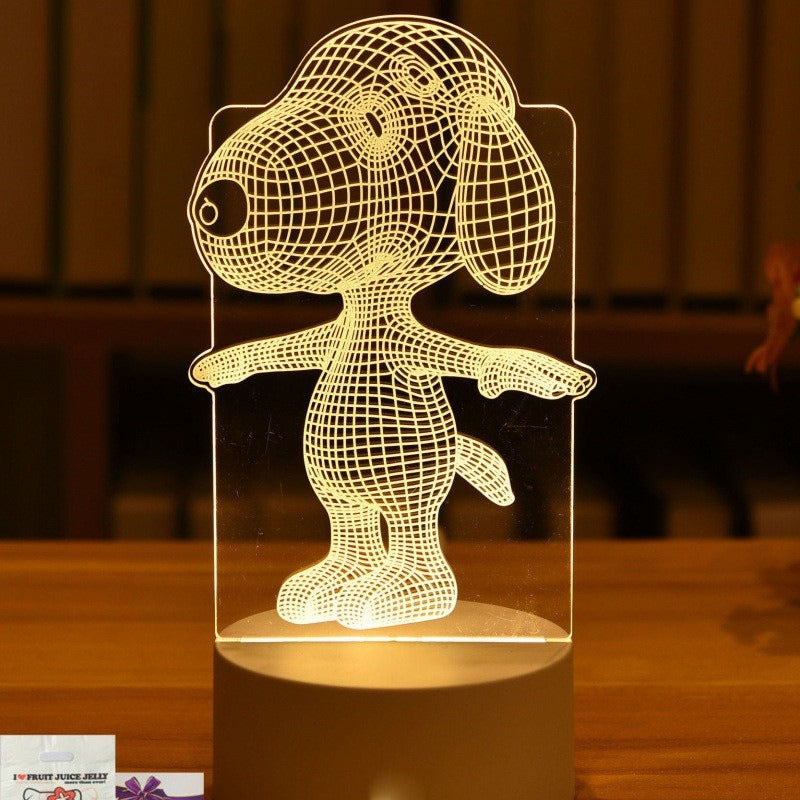 3D LED Modern Decorative Table Lighting