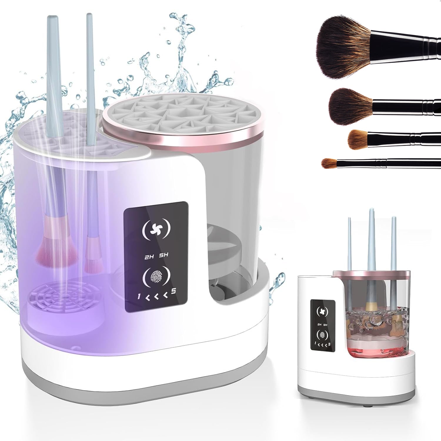 Rechargeable Automatic Make-Up Cleaning & Drying Station