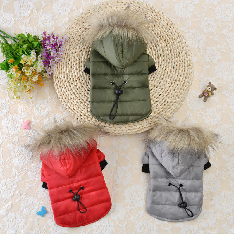 Winter Down Padded Pet Jacket