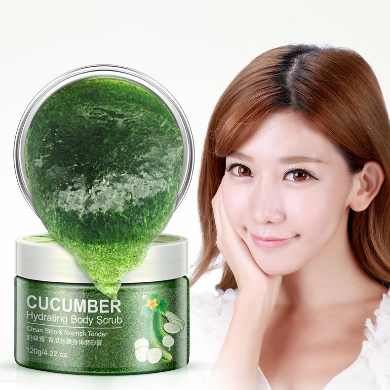 Cucumber Whitening & Exfoliating Facial Scrub – Brightening & Pore-Refining Formula