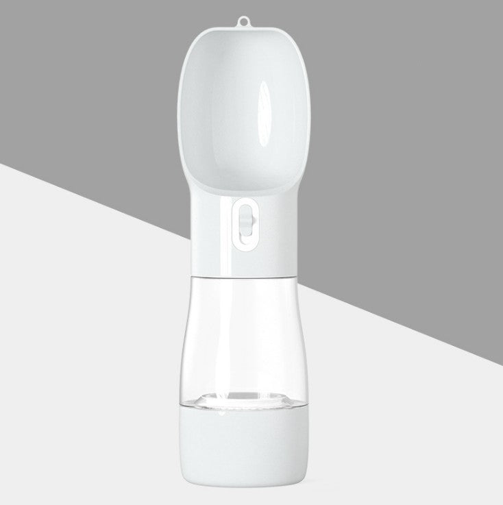 Portable Pet Water Bottle with Food Container
