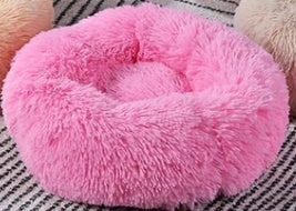 Round Plush Pet Bed
