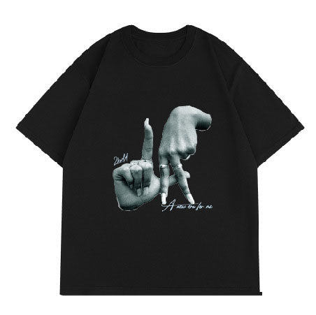 Round Neck Short Sleeved Shirt