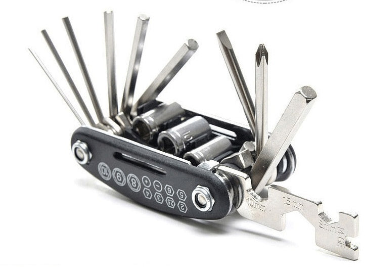 Bicycle Combination Multi‑Function Tool