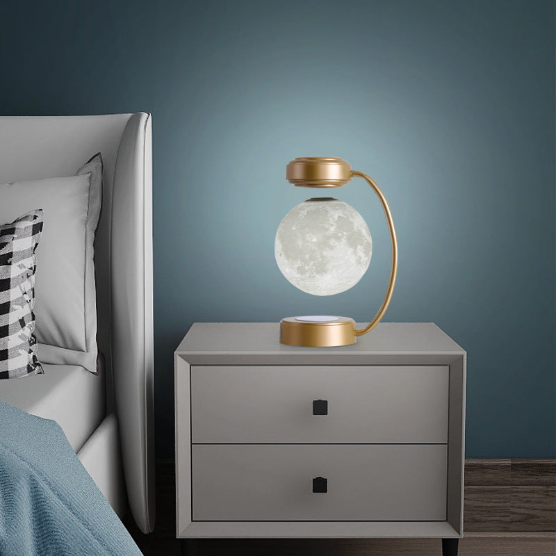 LED Magnetic Levitating Moon Lamp