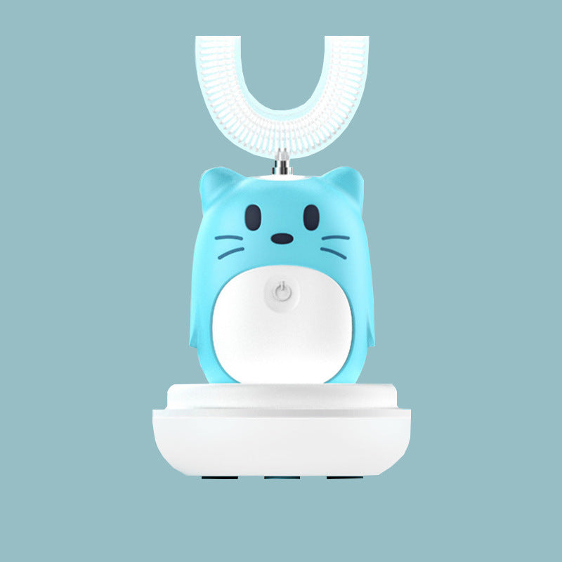 Smart Ultrasonic U-Shaped Electric Toothbrush for Kids