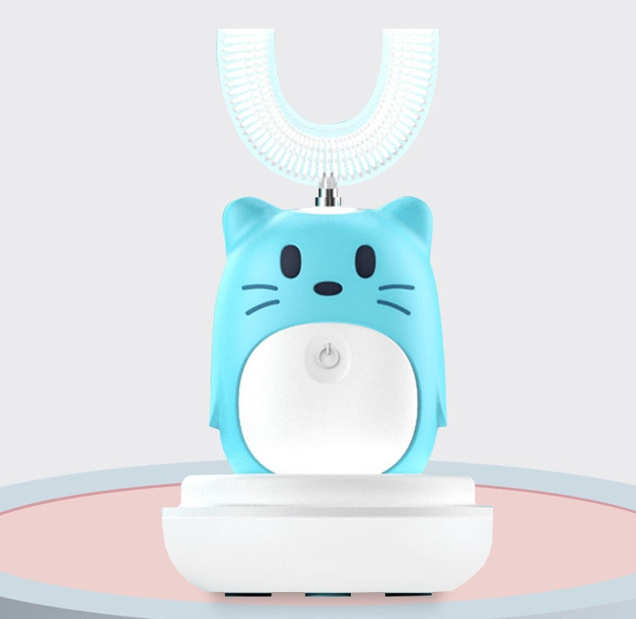Smart Ultrasonic U-Shaped Electric Toothbrush for Kids