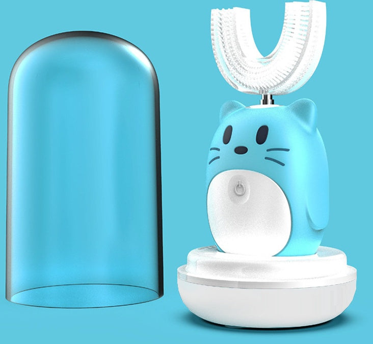 Smart Ultrasonic U-Shaped Electric Toothbrush for Kids