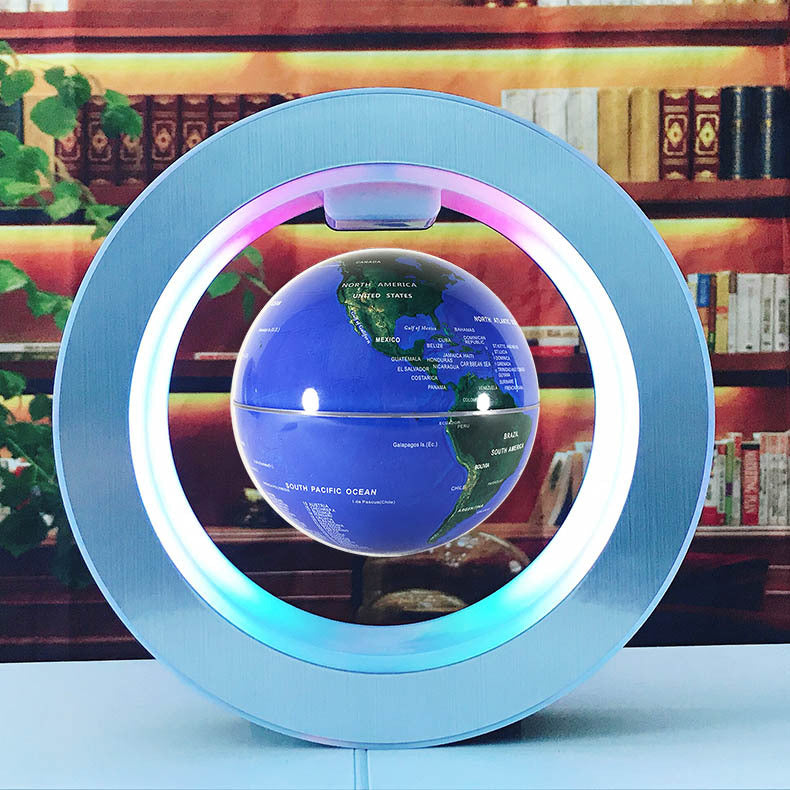 LED Light Magnetic Floating Globe