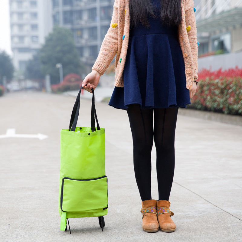 Premium Oxford Fabric Shopping Cart