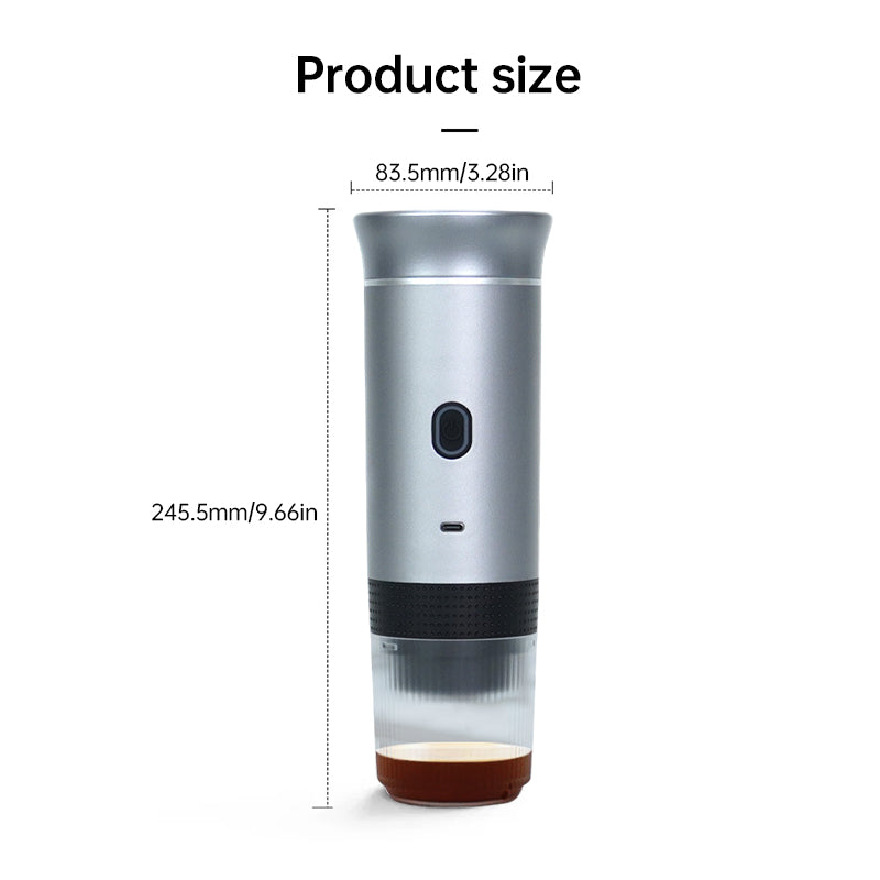 3‑in‑1 Cordless Coffee Maker