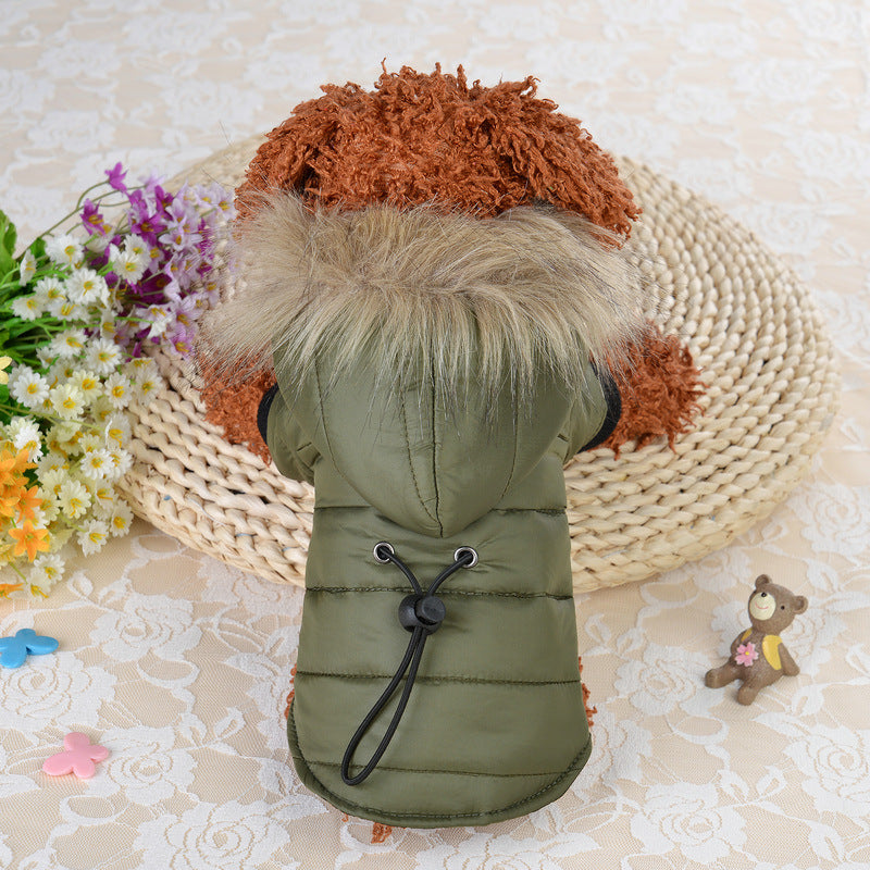 Winter Down Padded Pet Jacket