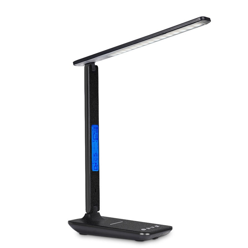 T26 Folding Alarm Clock Adjustable Desk Lamp