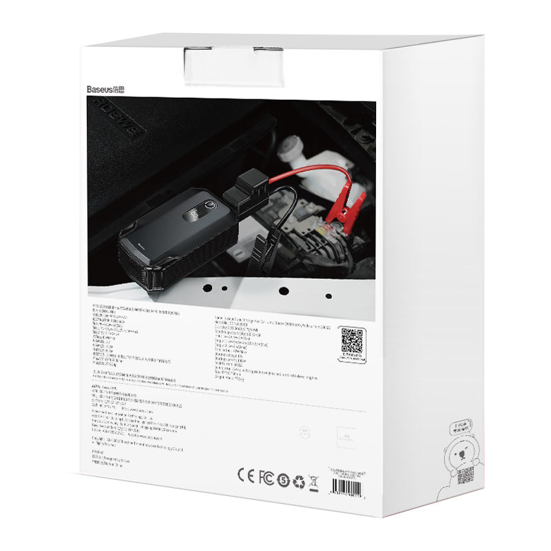 Baseus Super Jump Starter – 20,000mAh / 2000A Peak Current