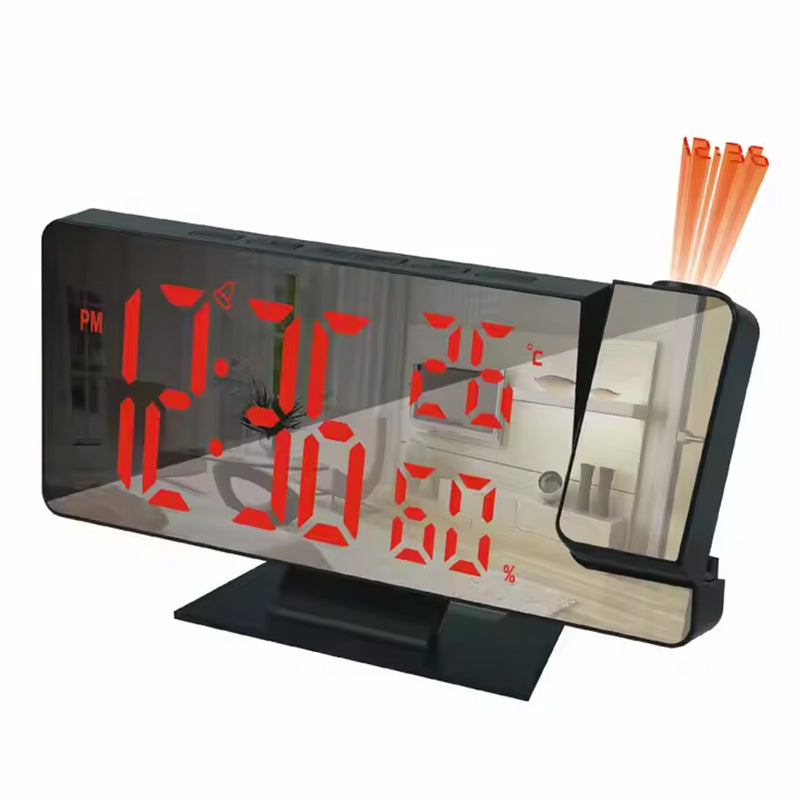 Home LED Projection Alarm Clock