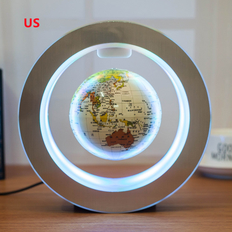 LED Light Magnetic Floating Globe