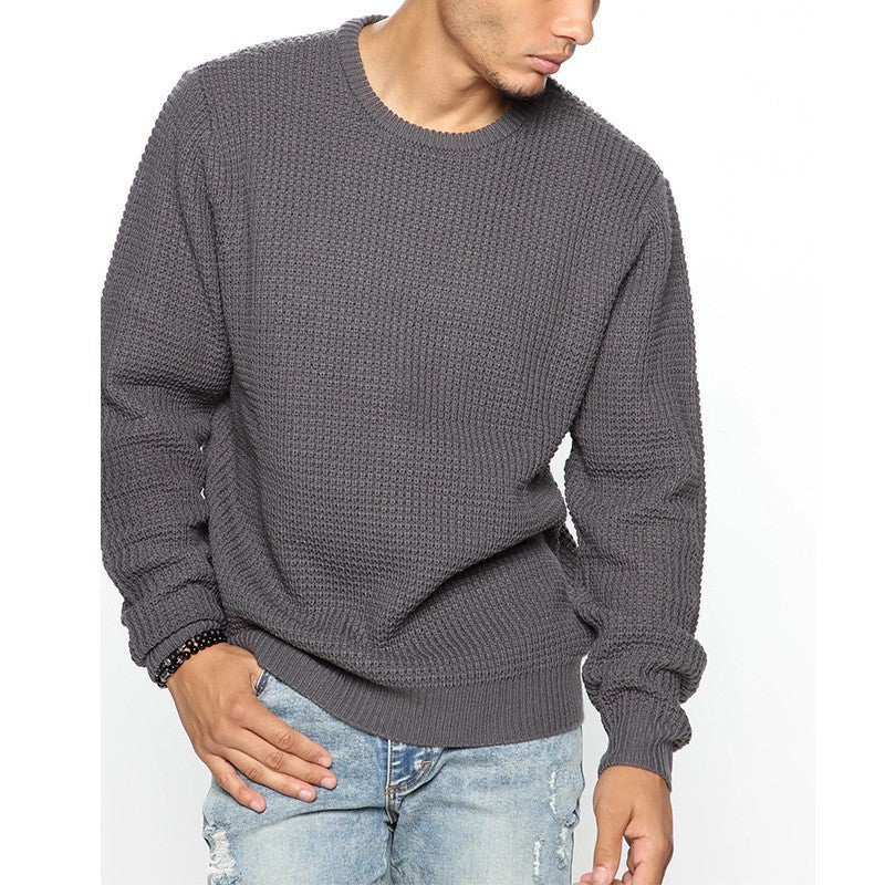 Loose Fit Long Sleeve Crew Neck