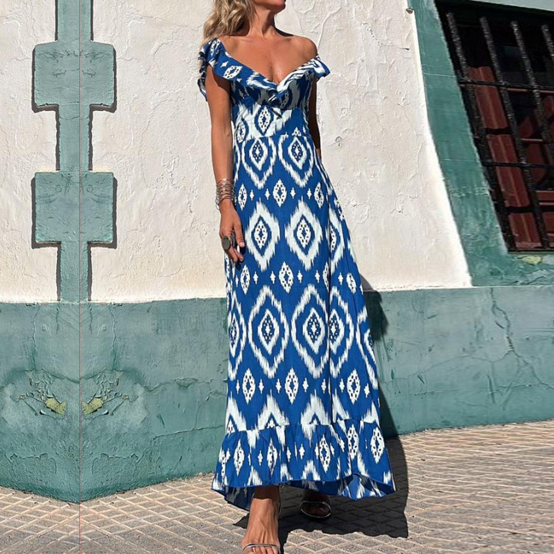 Elegant Ruffle Dress