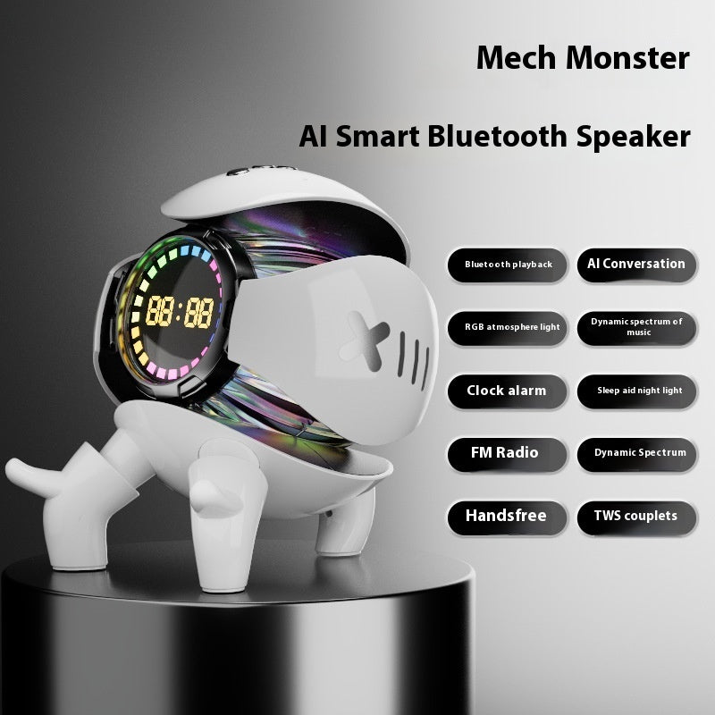 Mech Monster Smart Clock with BT Speaker