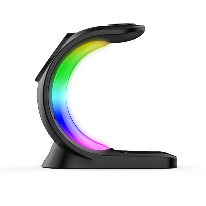 Fast Wireless Charging Station with Atmosphere Light
