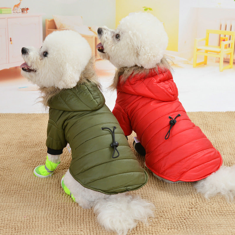 Winter Down Padded Pet Jacket