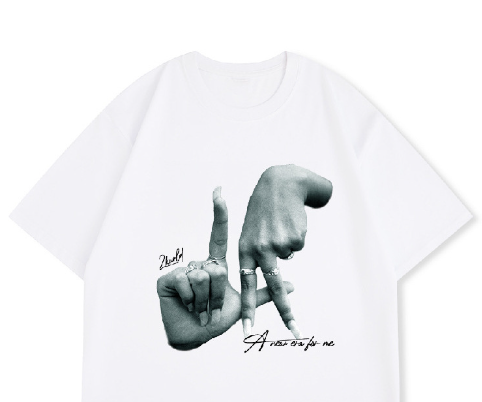 Round Neck Short Sleeved Shirt