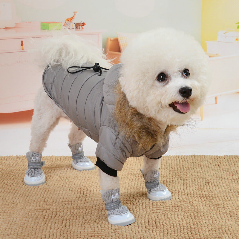 Winter Down Padded Pet Jacket