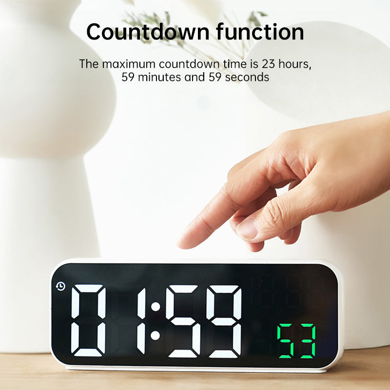 Digital LED Alarm Clock
