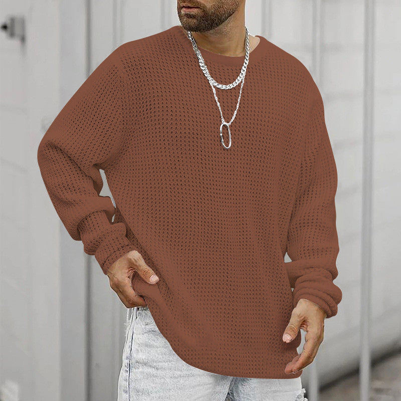 Loose Fit Long Sleeve Crew Neck