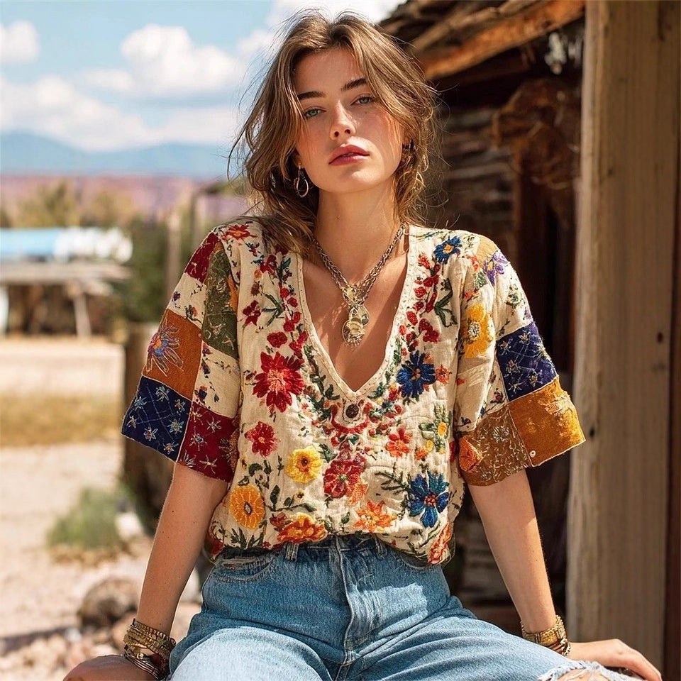 Bohemian Casual Top