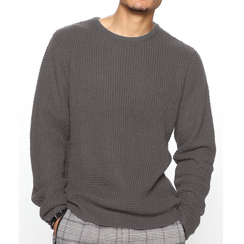 Loose Fit Long Sleeve Crew Neck