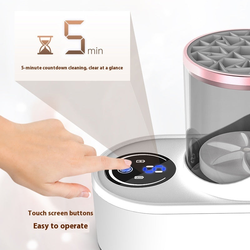 Rechargeable Automatic Make-Up Cleaning & Drying Station