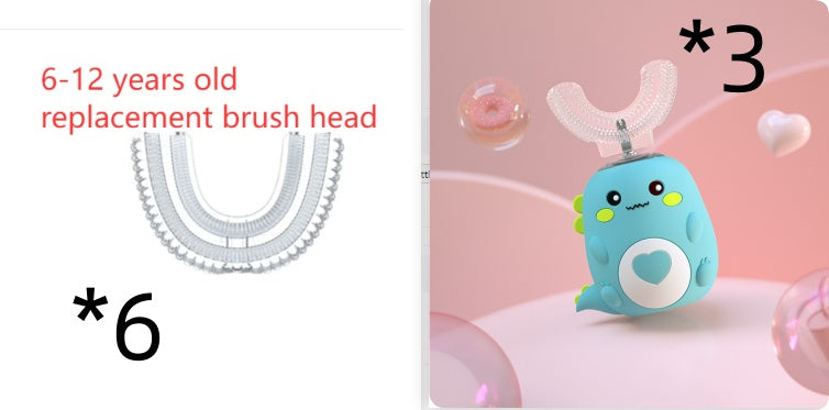 Smart Sonic U‑Shaped Electric Toothbrush for Kids