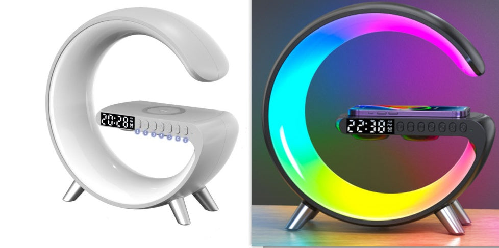 G‑Shaped LED Lamp & Bluetooth Speaker