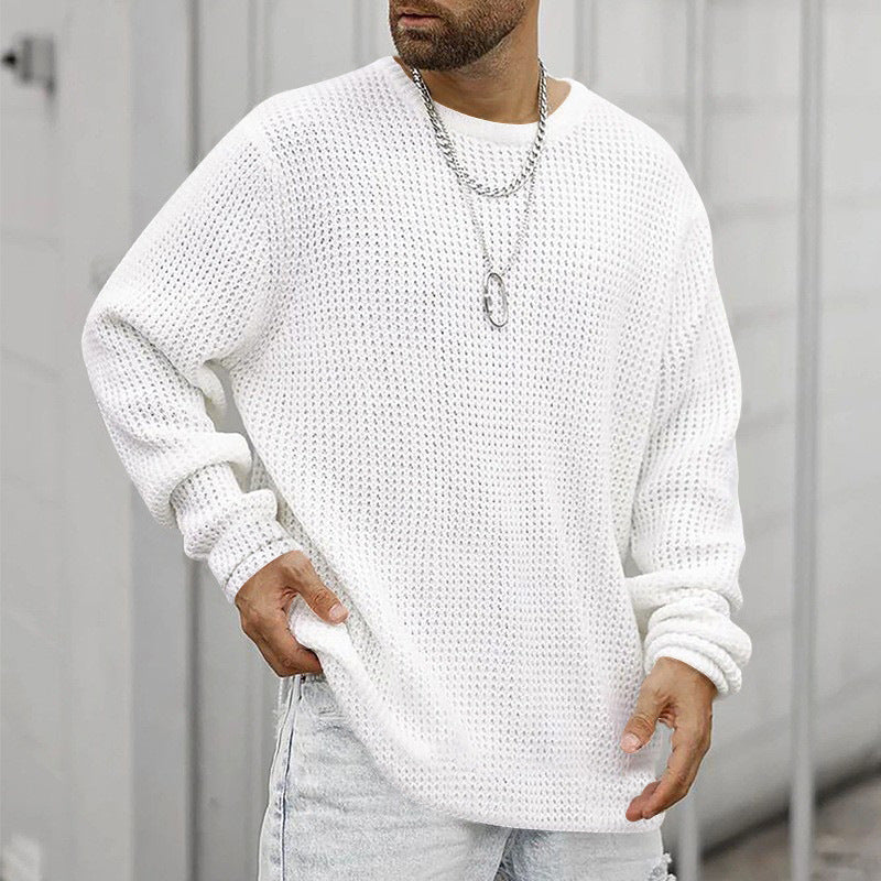 Loose Fit Long Sleeve Crew Neck