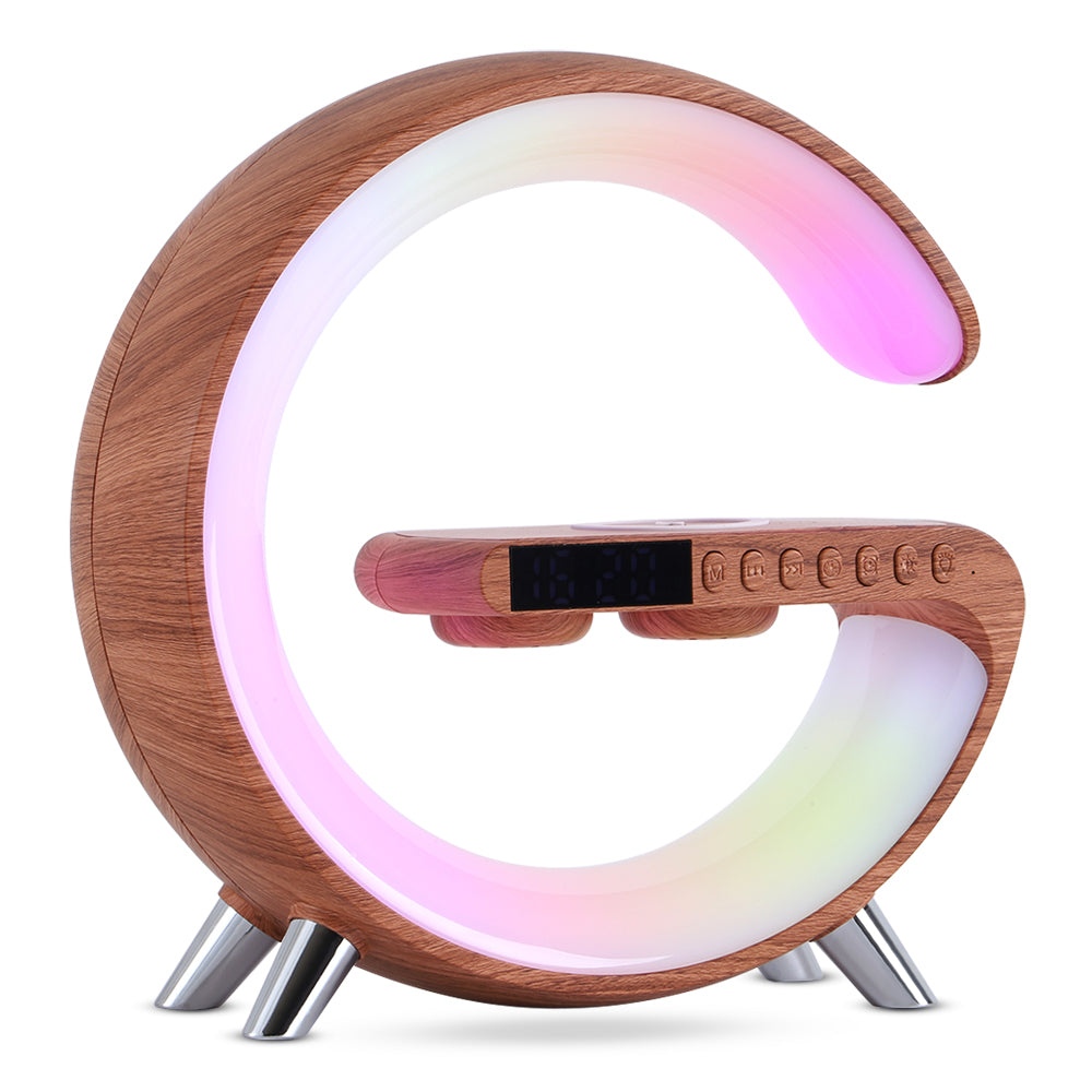 G‑Shaped LED Lamp & Bluetooth Speaker
