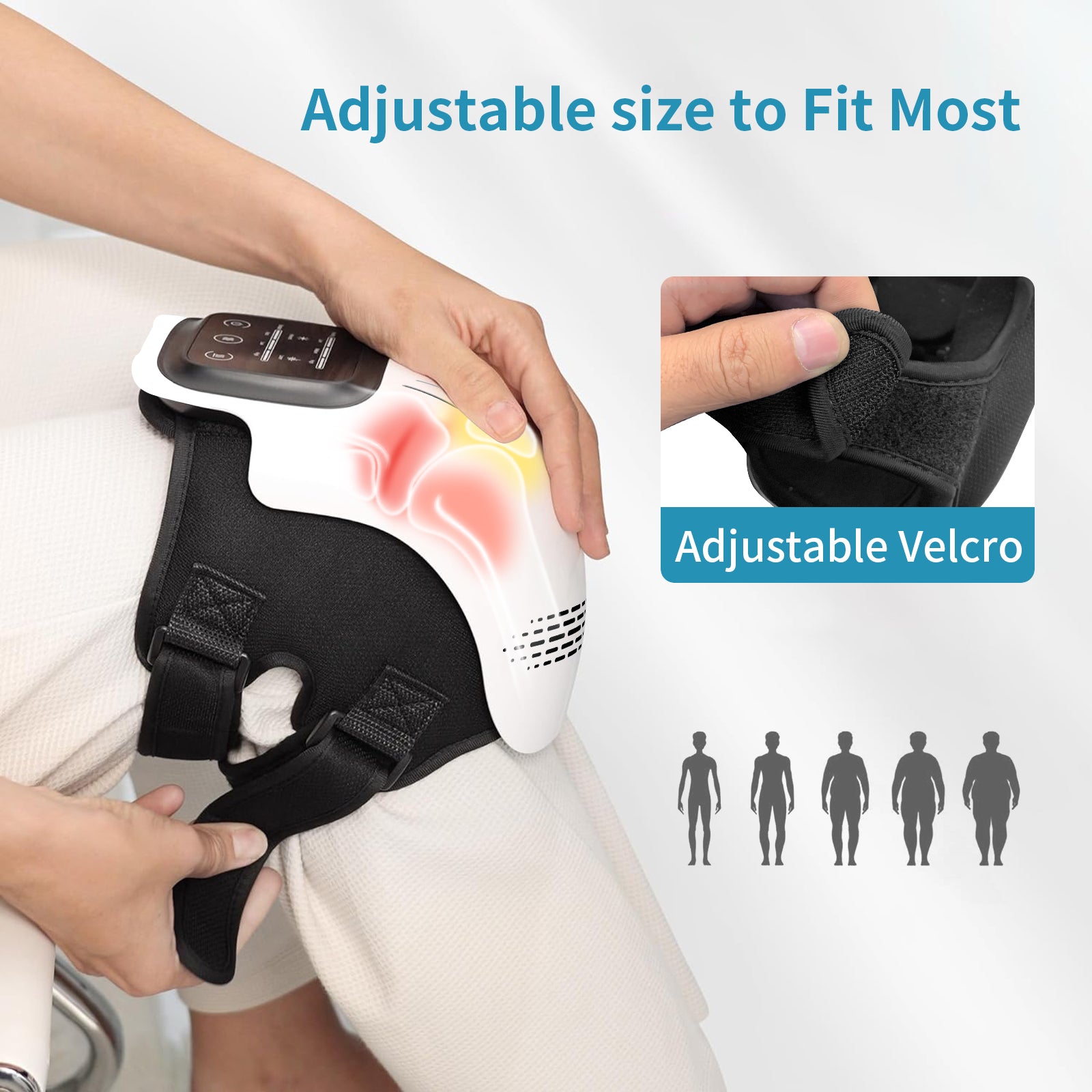 Rechargeable IR & Vibration Knee Therapy