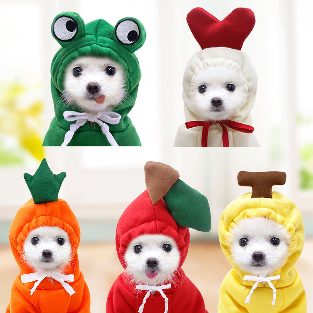 Winter Warm Fleece Hoodie for Pets