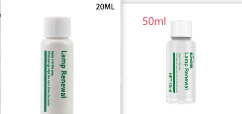 Automobile Headlight Scratch & Yellowing Restoration Solution