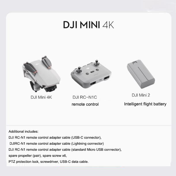 DJI Mini Drone 4K Ultra