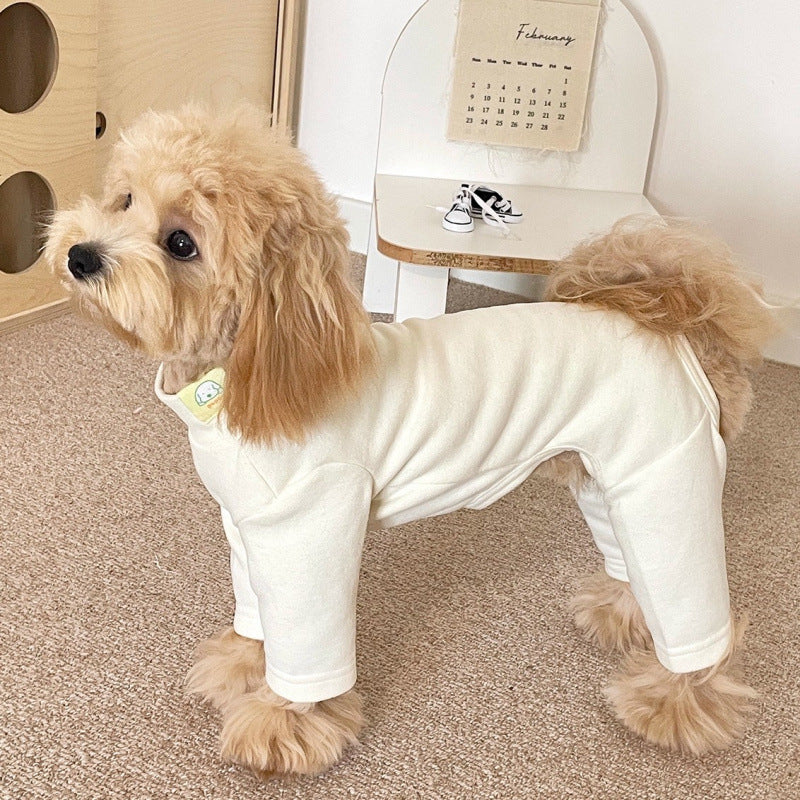 Elastic Four-Legged Pets Pajamas