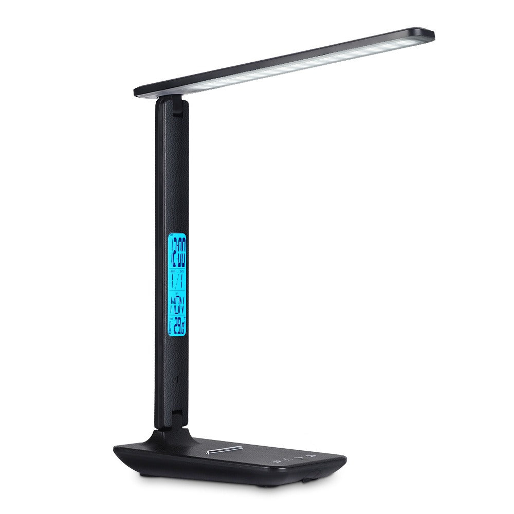 T26 Folding Alarm Clock Adjustable Desk Lamp