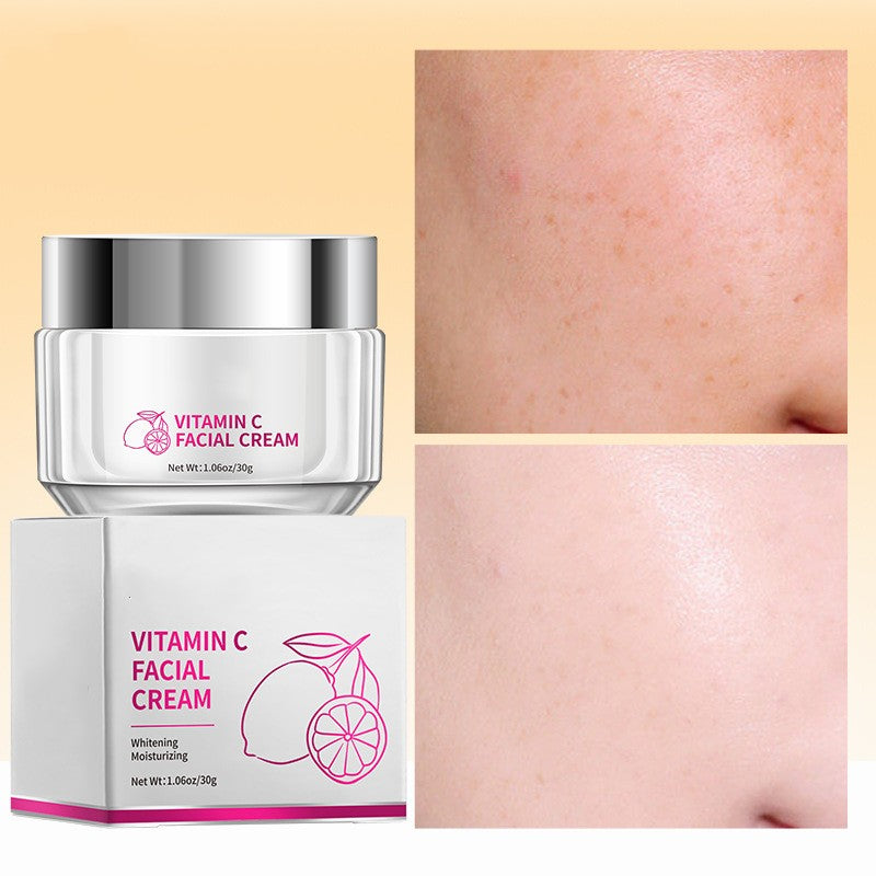 Facial Cream with Vit-C Skincare – Hydrating, Brightening & Nourishing Formula (30g/ml)