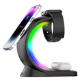 Fast Wireless Charging Station with Atmosphere Light