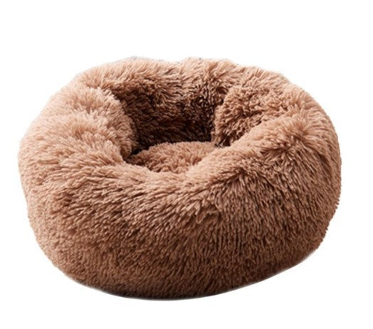Round Plush Pet Bed