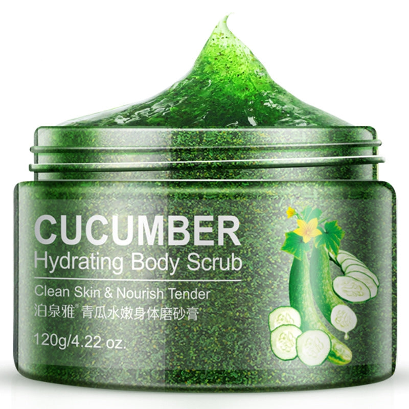 Cucumber Whitening & Exfoliating Facial Scrub – Brightening & Pore-Refining Formula