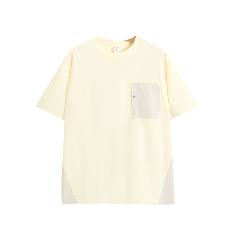 Solid Color Polyester T-Shirt