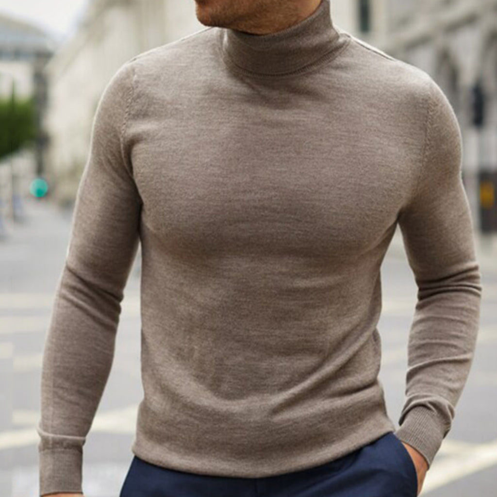 Slim Fit Pullover Knitted Sweater