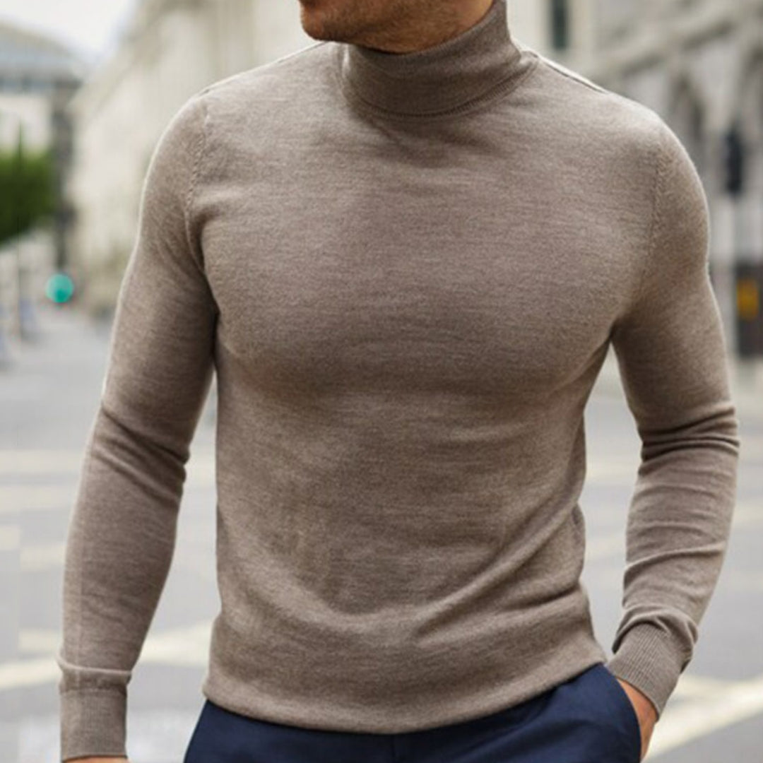 Slim Fit Pullover Knitted Sweater